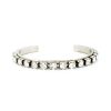 Sweet Whispers Crystal Cuff Bracelet, Rhodium Metal Channel Set - Image 2