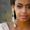 Astor Sahara Gold Chandelier Crystal Earrings, 8cm Long Earrings - Image 7