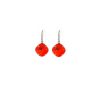 Remi Chiffon Clear Crystal Earrings Diamond Shape, 2cm Long Rhodium Metal - Image 11