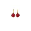 Remi Chiffon Clear Crystal Earrings Diamond Shape, 2cm Long Rhodium Metal - Image 12