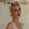 Astor Clear Chandelier Crystal Earrings, 8cm Long Silver Earrings - Image 4