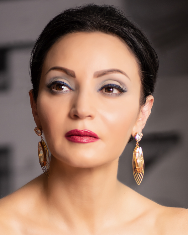 Cleo Sable Black Crystal Teardrop Earrings, Gold Metal 5cm Earrings - Image 47