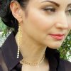 Manhattan Sable Black Teardrop Ring Gold - Image 8