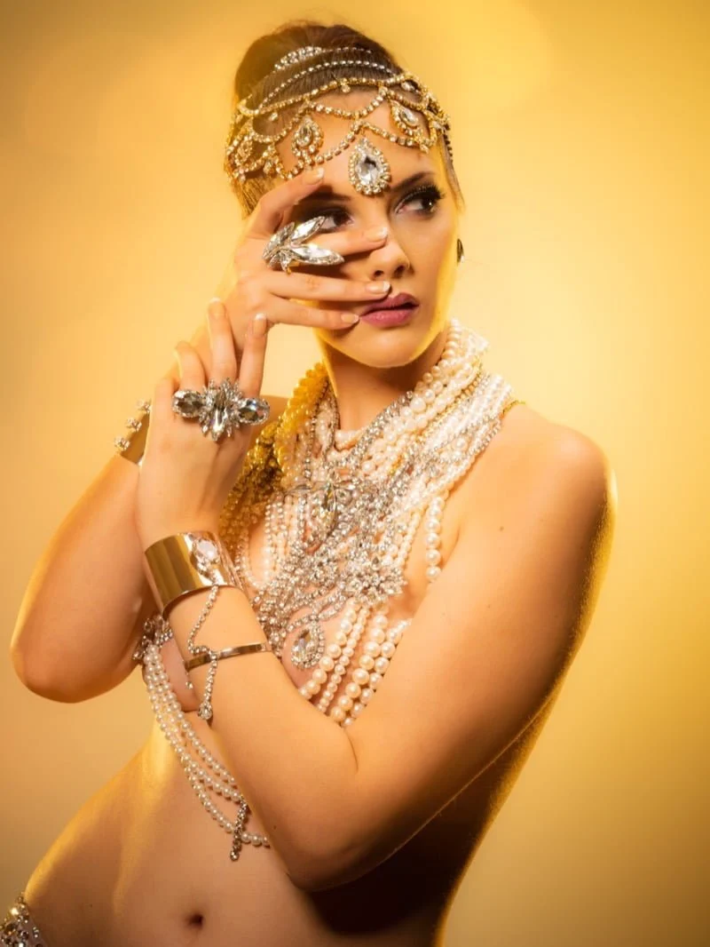 The  Android Jewelled Goddess Photoshoot, Brisbane Australia