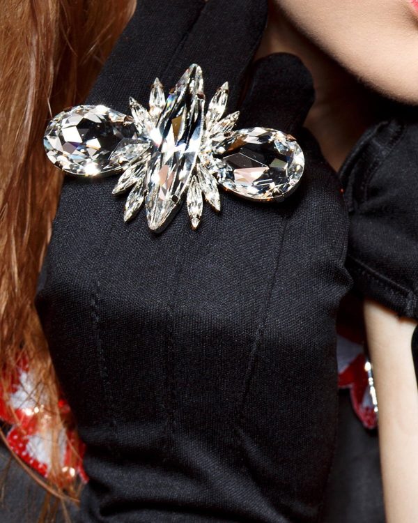 Zora Clear Crystal Statement Ring Grand - Image 2