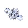 Zora Clear Crystal Statement Ring Grand