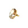 Lets Dance Gold Oval Ring Gold - Image 2