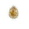 Moonlight Gold Teardrop Statement Ring - Image 4