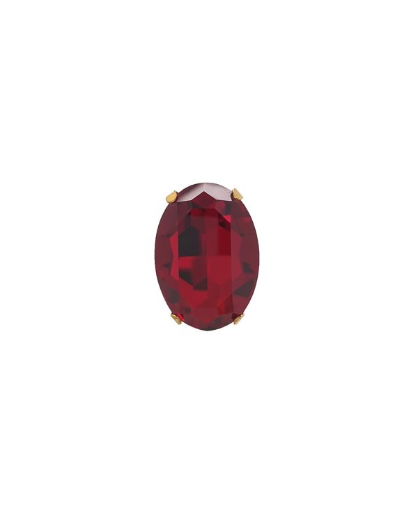 Lets Dance Red Oval Ring Gold - Image 7