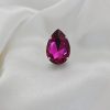 Manhattan Magenta Pink Teardrop Ring - Image 5