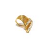 Sway My Way Crystal Spray Ring Gold, Adjustable - Image 4