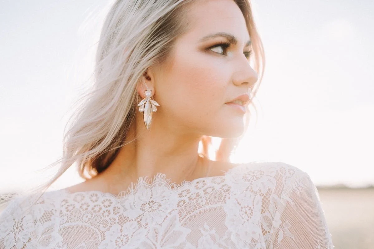 Botanical Bride in Nature, Bridal Wedding Jewellery, Redki Couture Jewellery