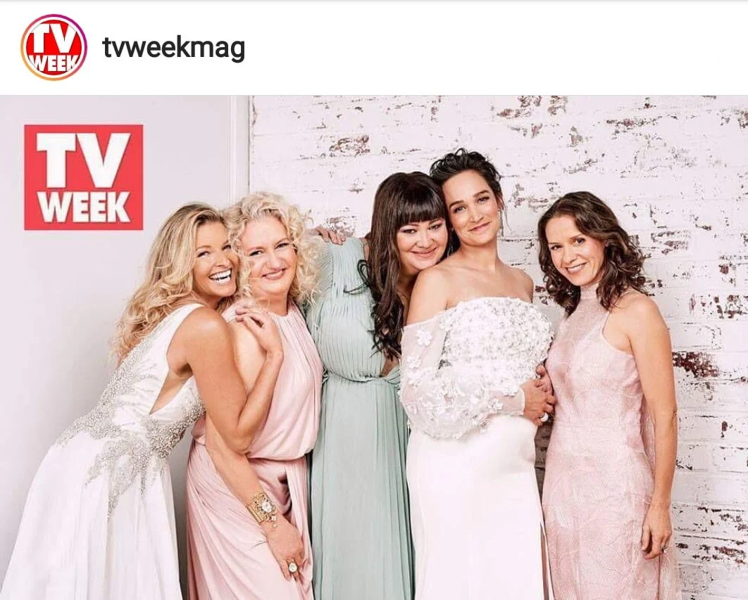 Cast of Wentworth, wearing Redki Couture Jewellery,Australia